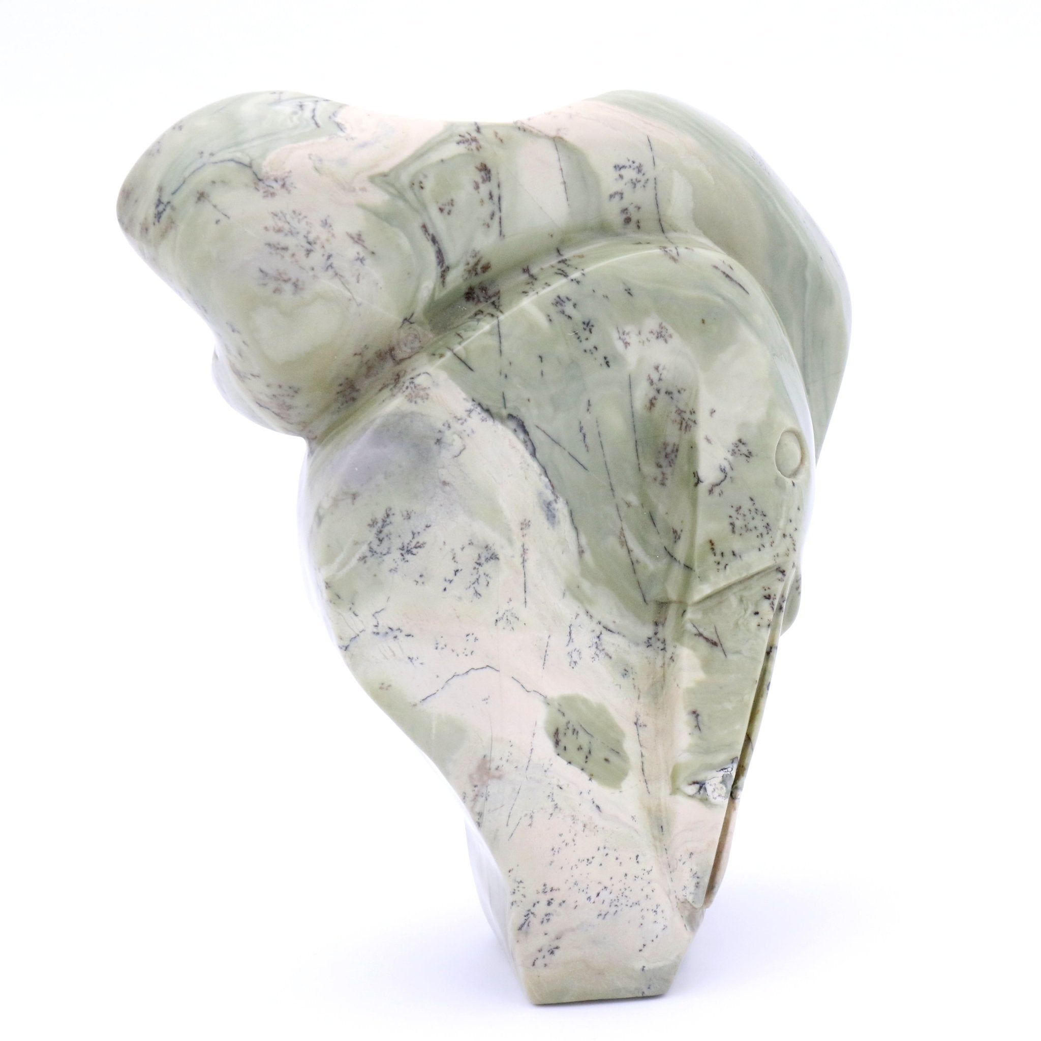 Tago Tazvitya - Pelican - Shona-Art Shop - Kunst Skulptur aus Stein, dekorativ für den Aussenbereich und Interior