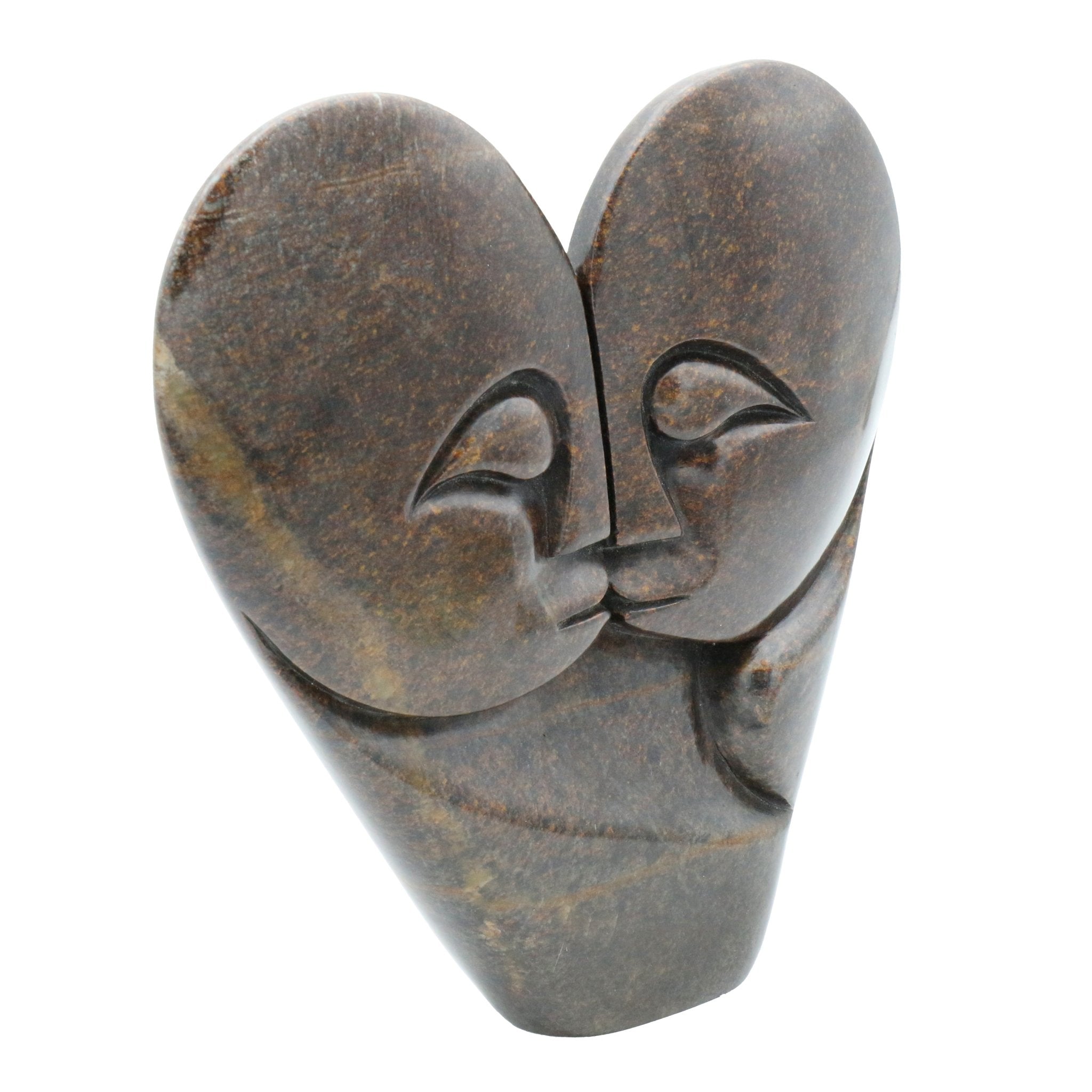 Walter Maponga - Lovers - Shona-Art Shop - Kunst Skulptur aus Stein, dekorativ für den Aussenbereich und Interior