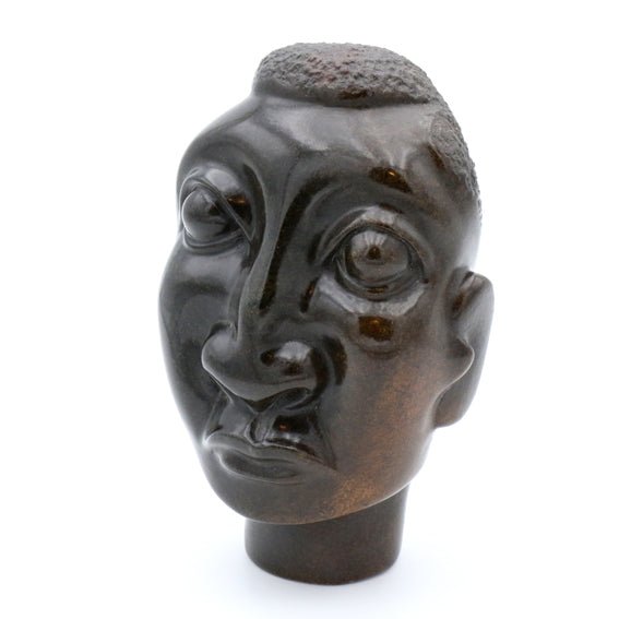 Wonder Luke - Head - Shona-Art Shop - Kunst Skulptur aus Stein, dekorativ für den Aussenbereich und Interior